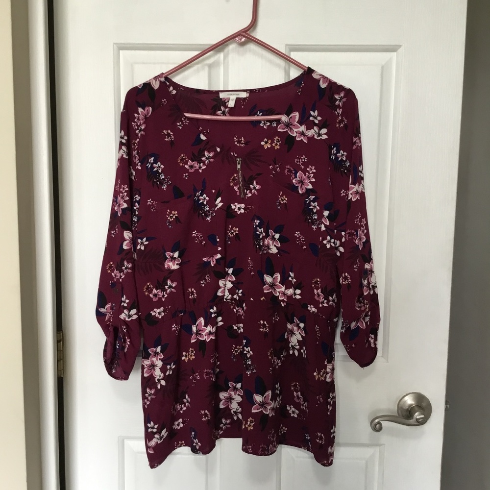 Maurice’s peplum top